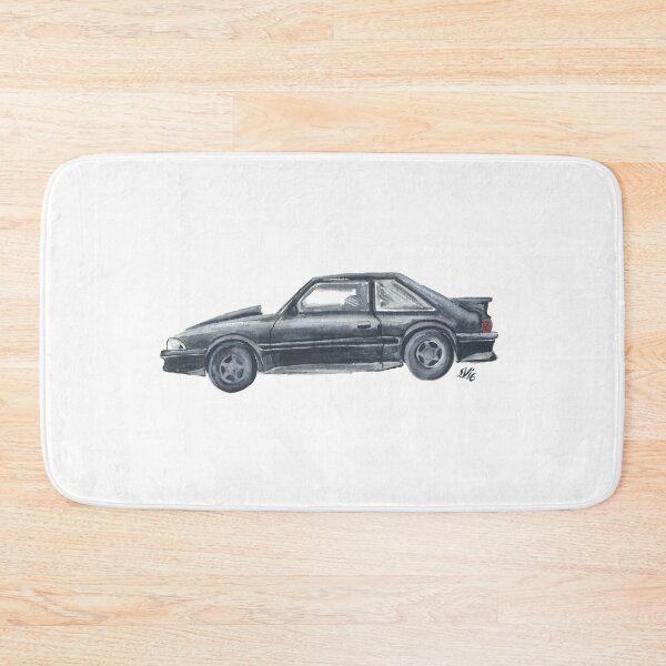 Item preview, 1990 Foxbody Mustang designed and sold by sarahvogelart.