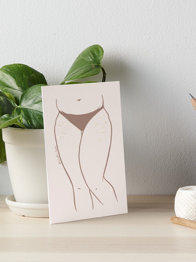 Cellulite Art Board Print for Sale by StudioTsuki