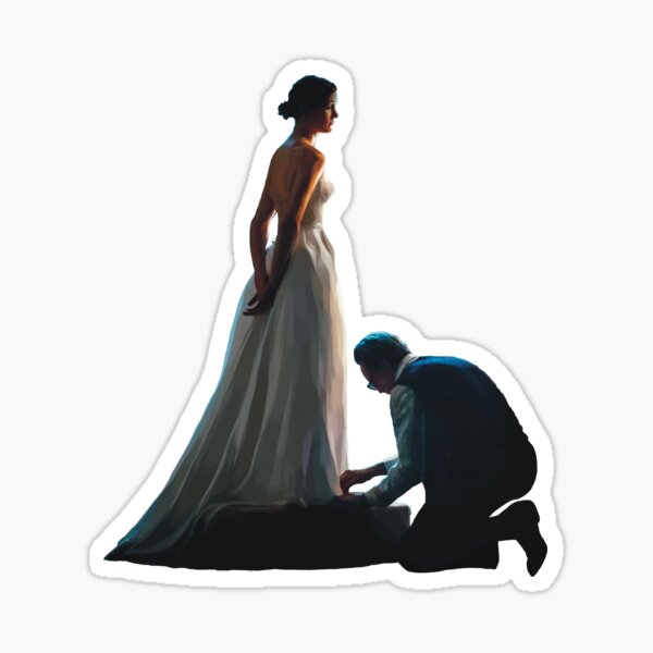 Phantom Thread - Alma and Reynolds Sticker