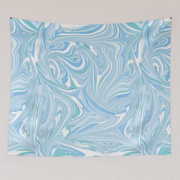 Item preview, Blue and Green Sea Marble designed and sold by neopop.