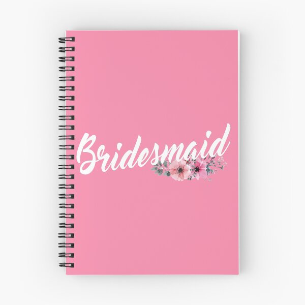 Item preview, Simple and Elegant Bridesmaid Floral Calligraphy designed and sold by Hommie9977.