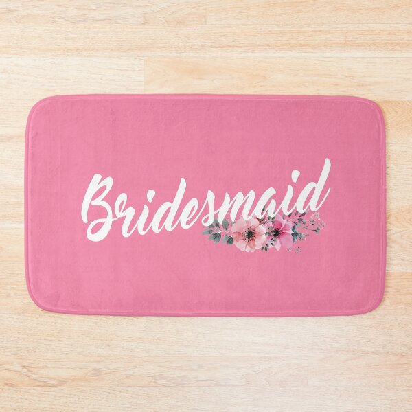 Item preview, Simple and Elegant Bridesmaid Floral Calligraphy designed and sold by Hommie9977.