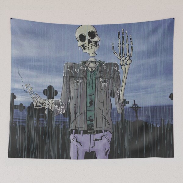 Item preview, A rather friendly skeleton designed and sold by Swell-Visuals-.