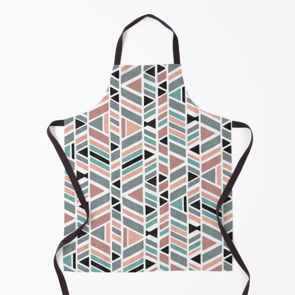 Item preview, Block print bricks (rose pink and turquoise) designed and sold by Iker Paz Studio.
