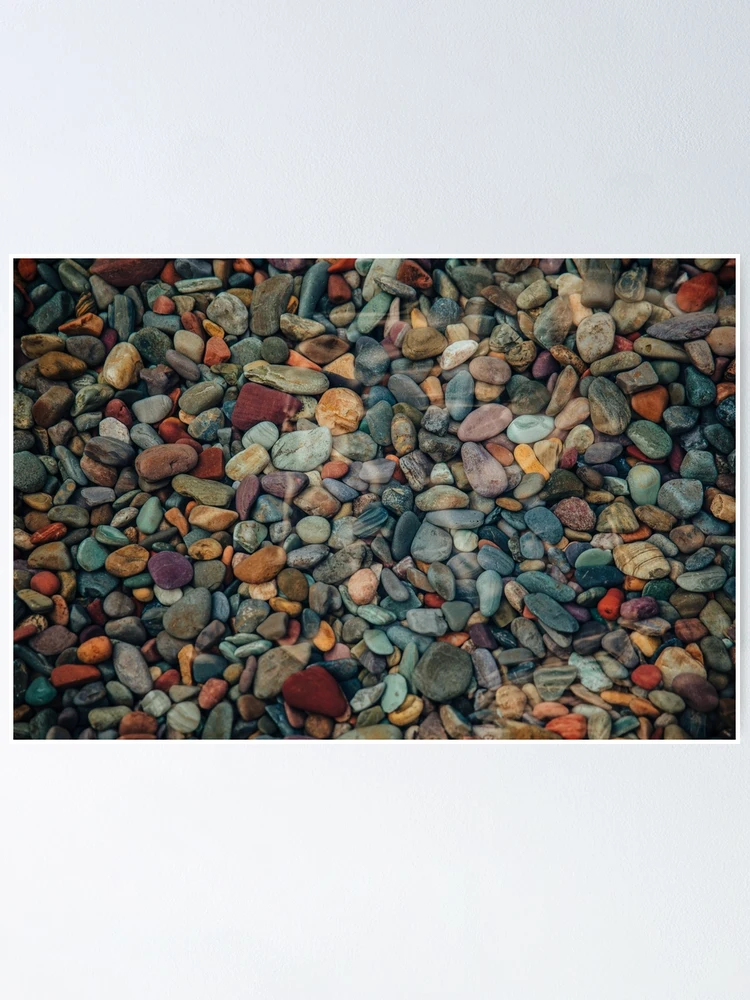 Thumbnail 1 of 3, Poster, Painted Rocks designed and sold by Bri Santoro.