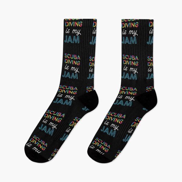 Item preview, Scuba Diving is my Jam. Funny Scuba Diving Design designed and sold by Custom365.