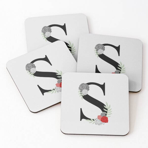 Item preview, Floral Monogram S designed and sold by kayleeoconnor.