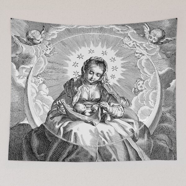 Item preview, Virgin Mary Portrait. designed and sold by emphatic.