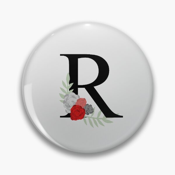 Item preview, Floral Monogram R designed and sold by kayleeoconnor.