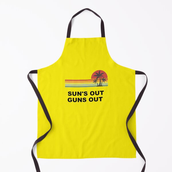 Item preview, Sun's Out Guns Out Funny Summer Bodybuilding designed and sold by Spaceshipsells.