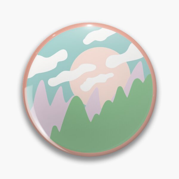 Item preview, Mountain scape sticker designed and sold by Newyoung610.