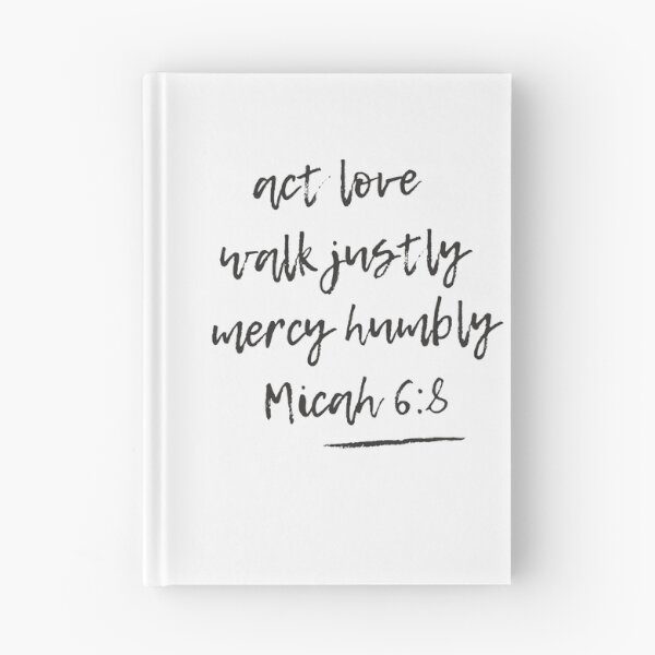 Item preview, Micah 6 8 act love walk justly mercy humbly designed and sold by MoohAs.