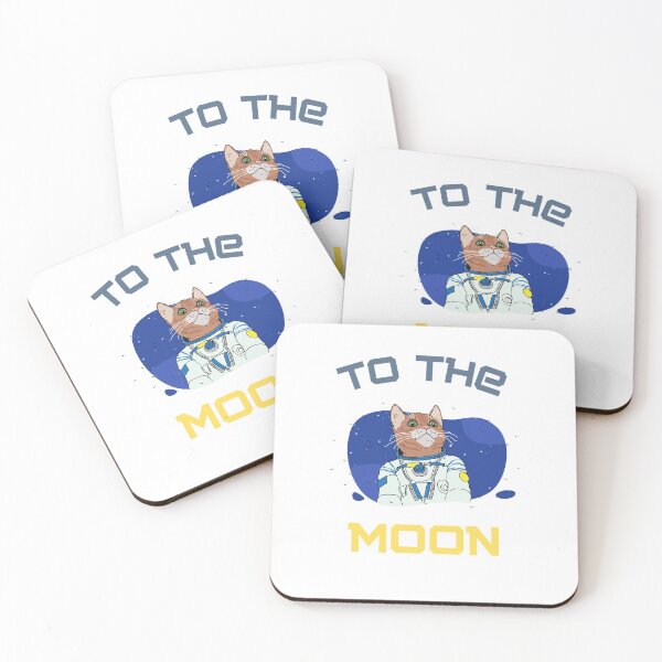 Item preview, To the Moon! / Cat Astronaut Kawaii designed and sold by FourNuns.