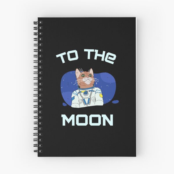 Artikelvorschau, Zum Mond! / Katzenastronaut Kawaii entworfen und verkauft von FourNuns.