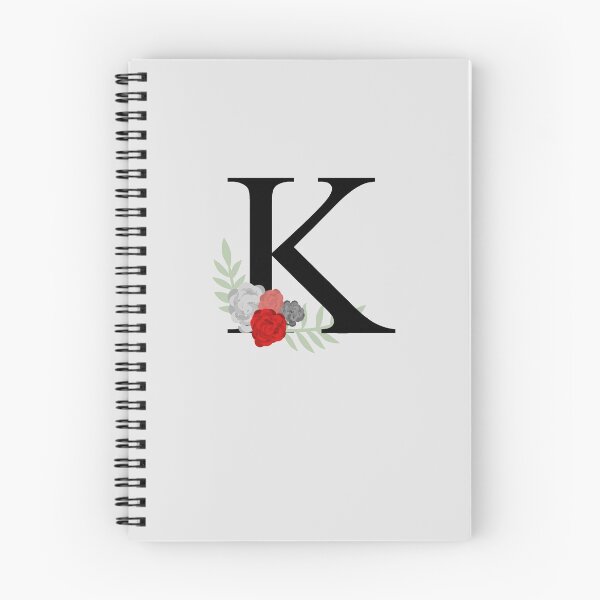 Item preview, Floral Monogram K designed and sold by kayleeoconnor.