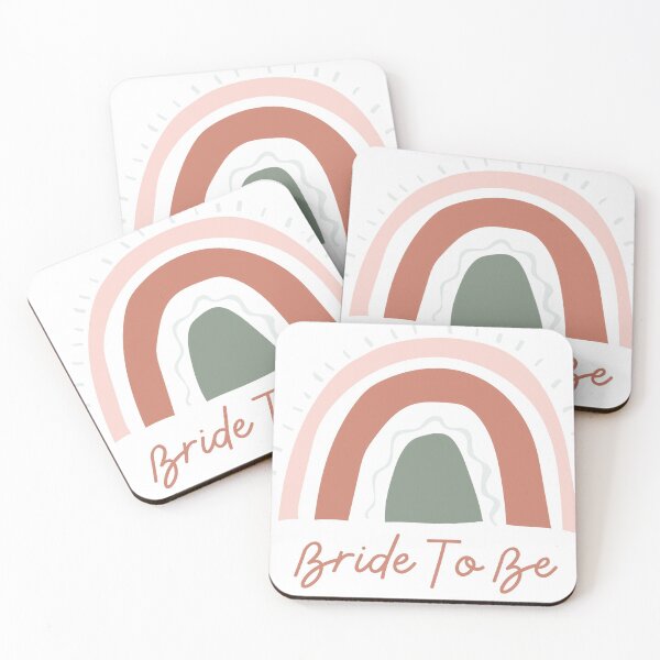 Item preview, Bride To Be in Boho paper style rainbow  designed and sold by nadiahaq.