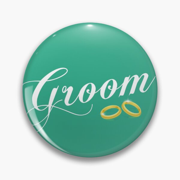 Item preview, Simple and Elegant Groom Calligraphy with Wedding Rings designed and sold by Hommie9977.