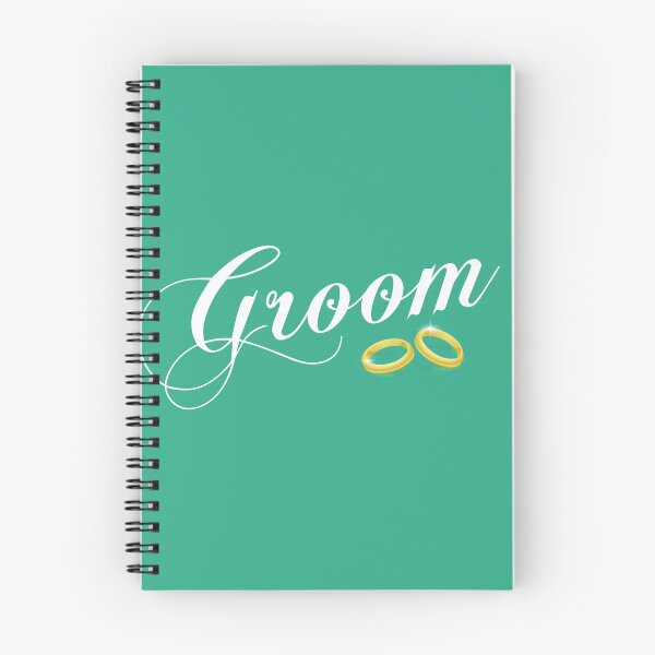 Item preview, Simple and Elegant Groom Calligraphy with Wedding Rings designed and sold by Hommie9977.