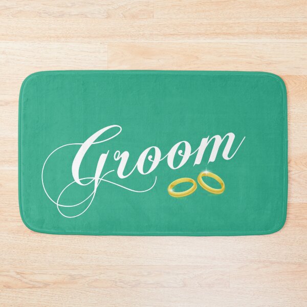 Item preview, Simple and Elegant Groom Calligraphy with Wedding Rings designed and sold by Hommie9977.