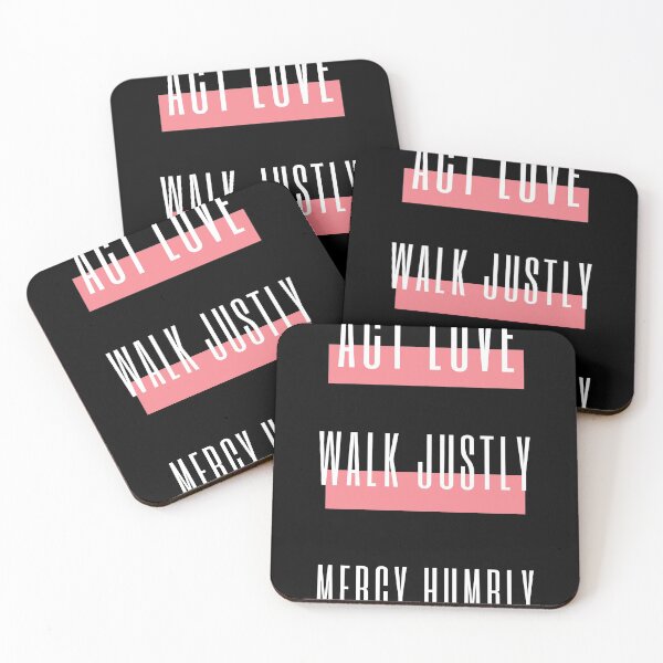 Item preview, Micah 6 8 act love walk justly mercy humbly designed and sold by MoohAs.