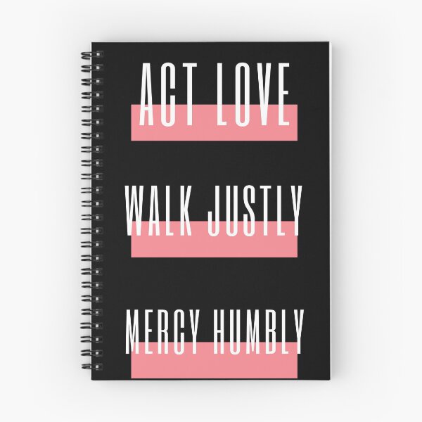 Item preview, Micah 6 8 act love walk justly mercy humbly designed and sold by MoohAs.