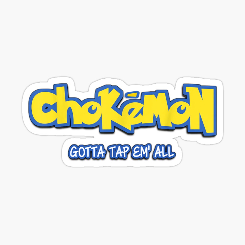 Funny Pokemon themed Brazilian Jiu Jitsu Chokemon Gotta tap em all  Sticker for Sale by ETIndustries