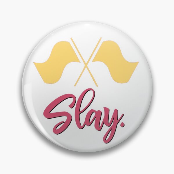 Item preview, Slay - Color Guard Flags designed and sold by BandMomDesigns.