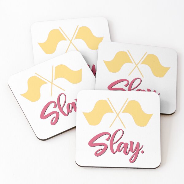 Item preview, Slay - Color Guard Flags designed and sold by BandMomDesigns.