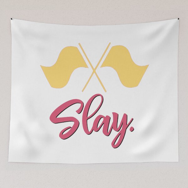 Item preview, Slay - Color Guard Flags designed and sold by BandMomDesigns.