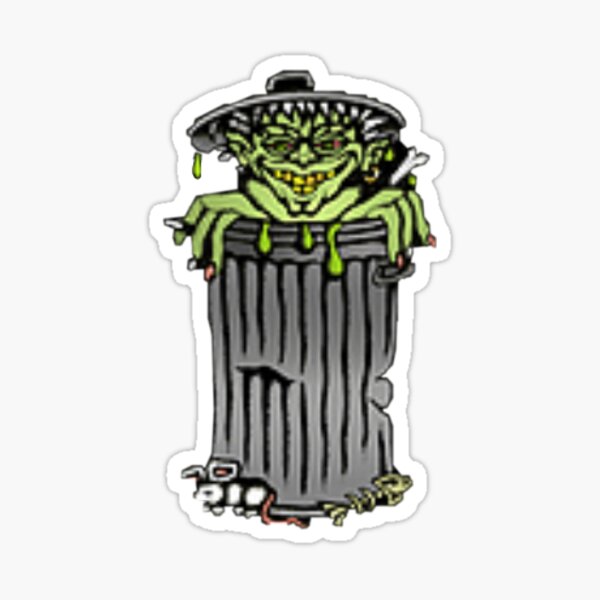 Aperçu de l'œuvre Le gobelin du jardin Sticker créée et vendue par adeleallene.