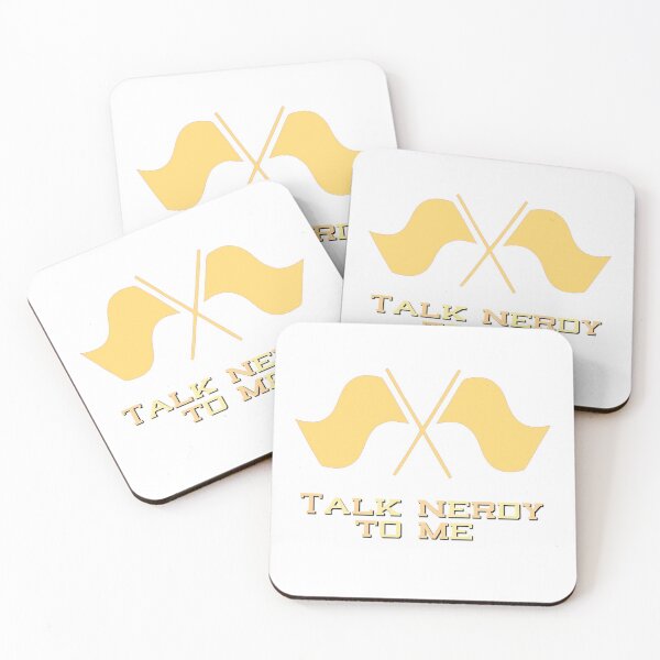 Item preview, Talk Nerdy To Me - Color Guard Flags designed and sold by BandMomDesigns.