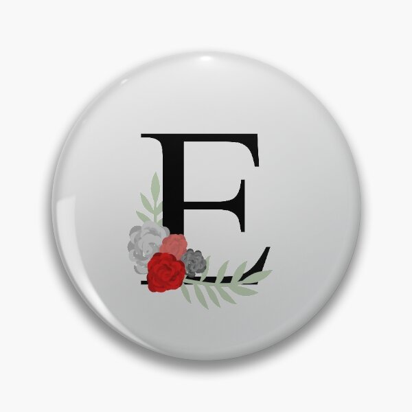 Item preview, Floral Monogram E designed and sold by kayleeoconnor.
