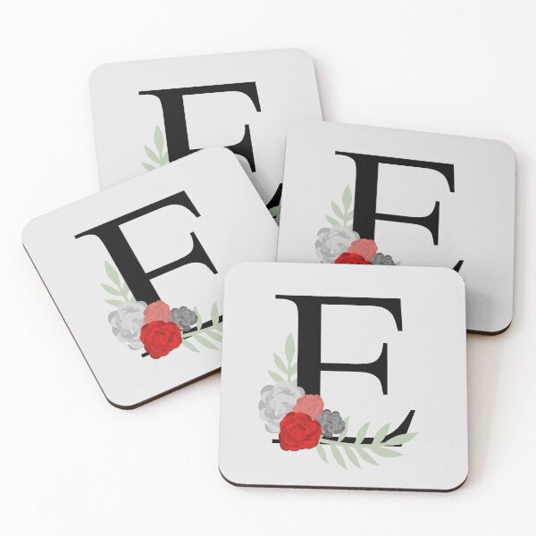 Item preview, Floral Monogram E designed and sold by kayleeoconnor.