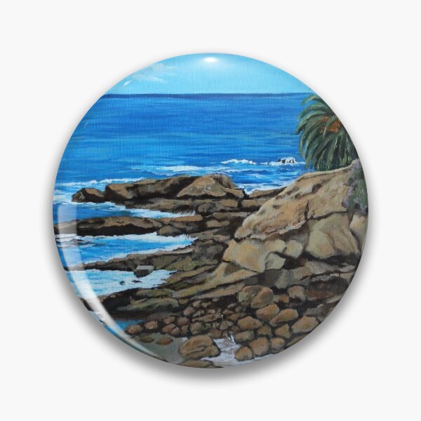 Item preview, Laguna Beach, Heisler Park Plein Air designed and sold by signaturelaurel.