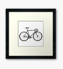 Fixie Framed Print
