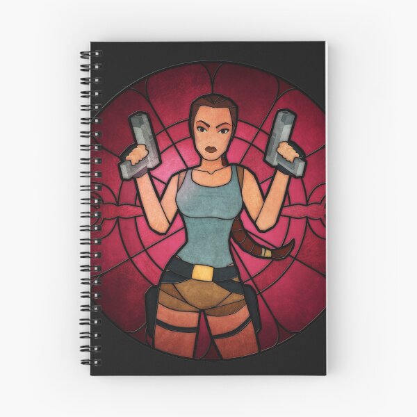 Item preview, Stained Glass Tomb Raider designed and sold by RikDrawsThings.