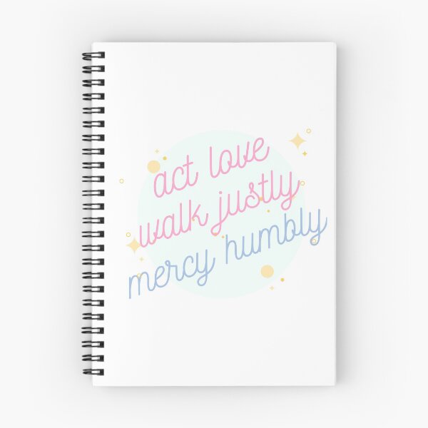 Item preview, Micah 6 8 act love walk justly mercy humbly designed and sold by MoohAs.
