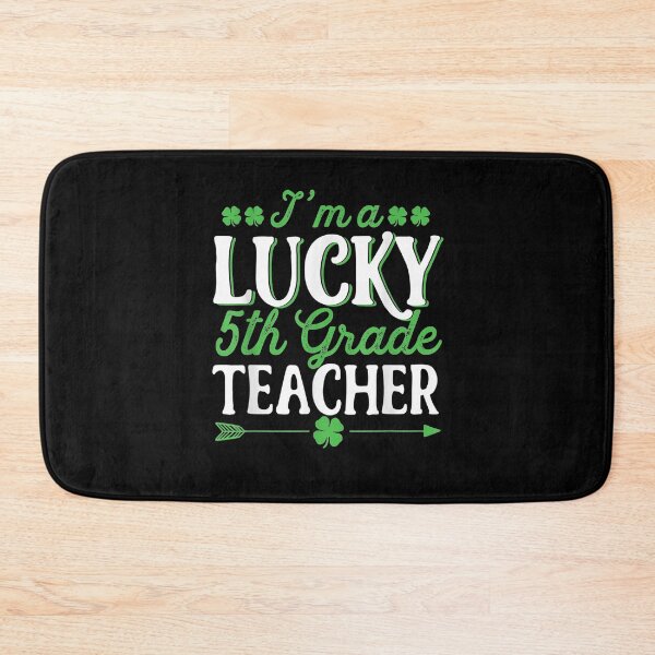 Item preview, I'm A Lucky 5th Grade Teacher St Patricks Day Funny Shamrock designed and sold by charissamo77.