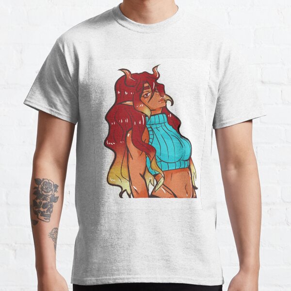 Demon blue top Classic T-Shirt