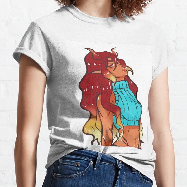Demon blue top Classic T-Shirt