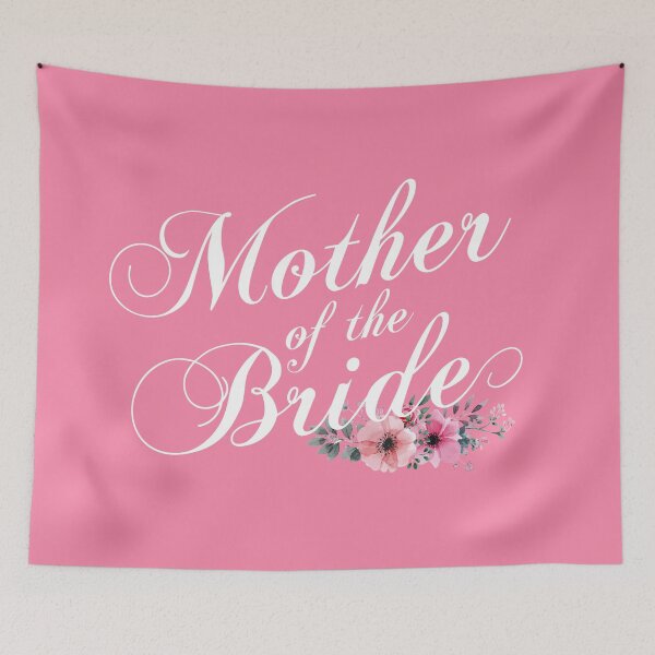 Item preview, Simple and Elegant Mother of the Bride Floral Calligraphy designed and sold by Hommie9977.