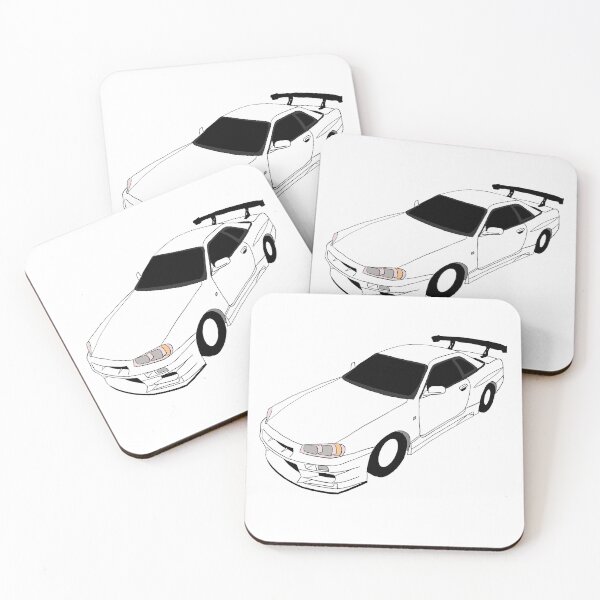 Item preview, Nissan Skyline R34 GTR uncoloured  designed and sold by JWebbyR1.