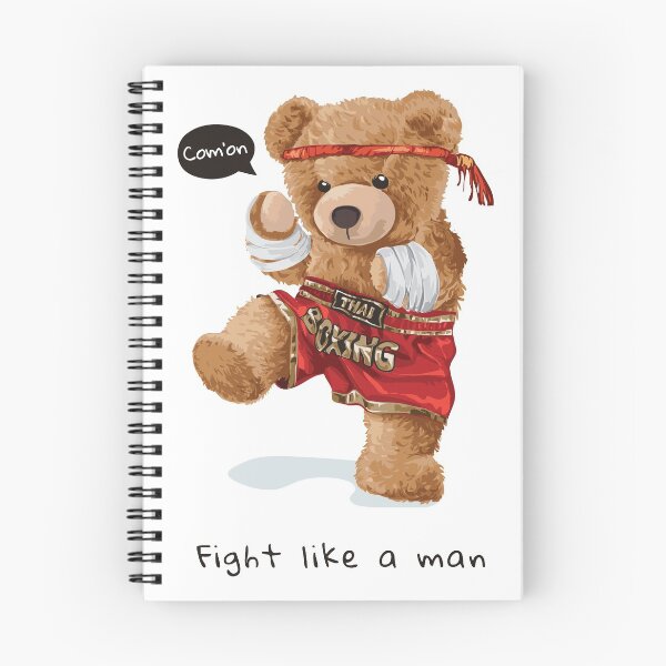 Item preview, Cute Adorable Muay Thai Kickboxing Teddybear designed and sold by ozunu.