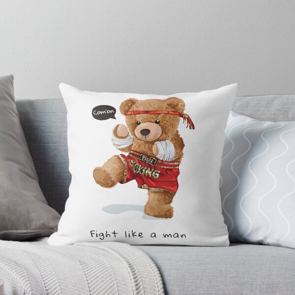 Item preview, Cute Adorable Muay Thai Kickboxing Teddybear designed and sold by ozunu.
