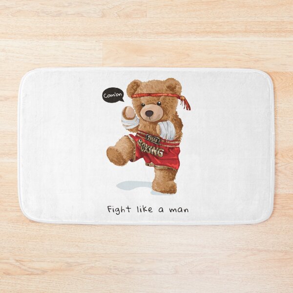 Item preview, Cute Adorable Muay Thai Kickboxing Teddybear designed and sold by ozunu.