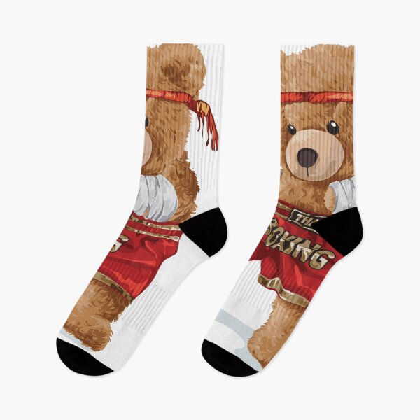 Item preview, Cute Adorable Muay Thai Kickboxing Teddybear designed and sold by ozunu.