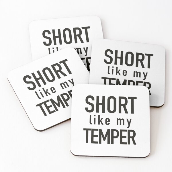 Item preview, Short Like My Temper designed and sold by taymossman.