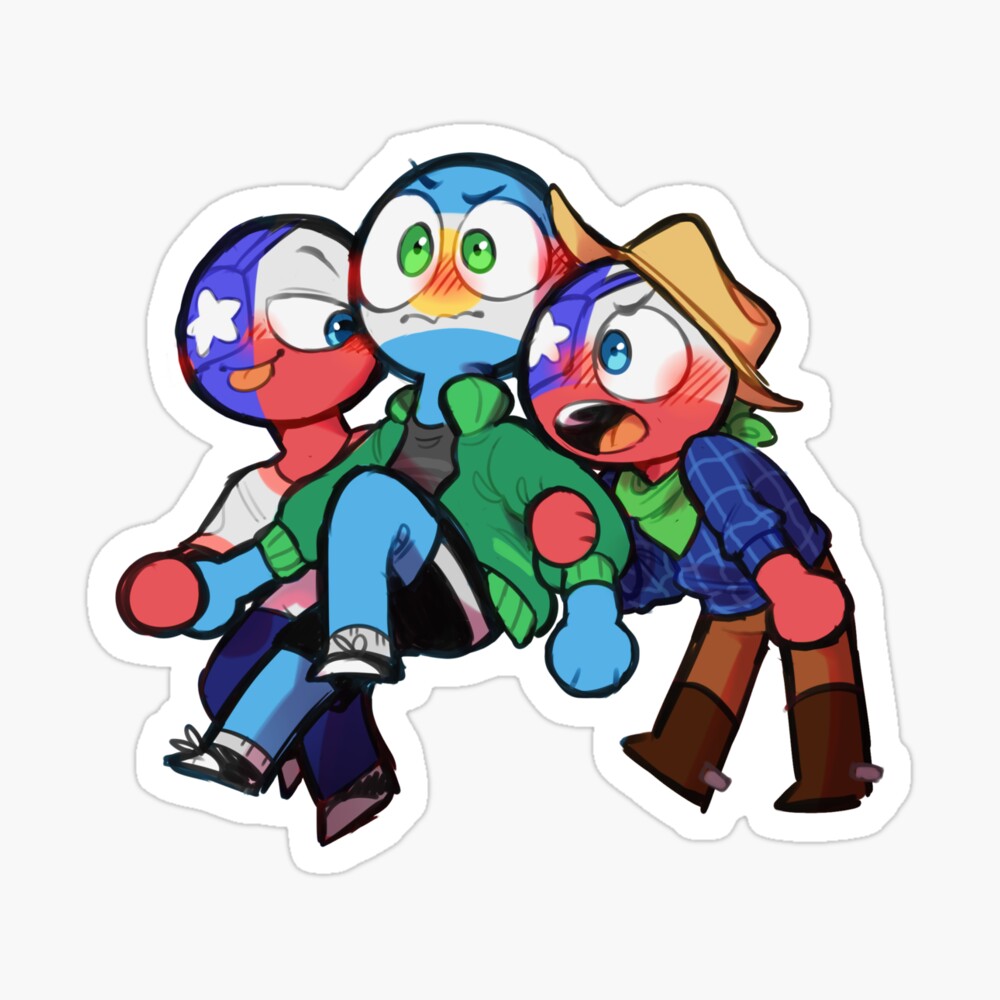 Countryhumans Argentina / Texas / Chile Pin by LittleBiN