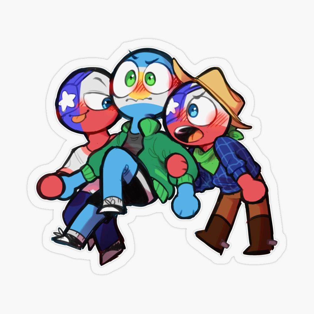 Countryhumans Argentina / Texas / Chile Pin by LittleBiN