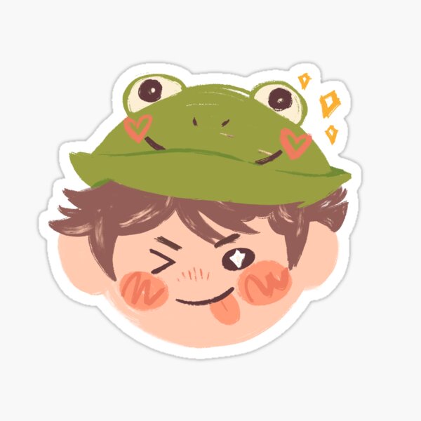 Item preview, Froggy hat Oikawa designed and sold by fernomi.